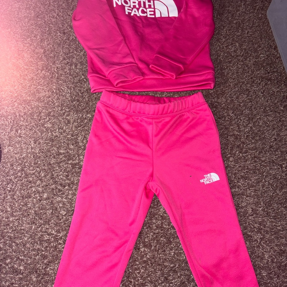 The North Face Vibrant Pink Toddler Set